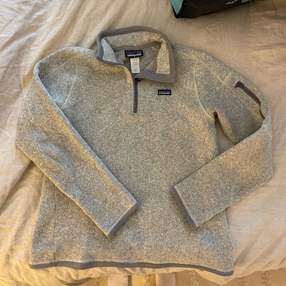 Patagonia Better Sweater Heathered Grey Size M
